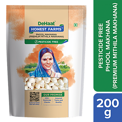 Dehaat Honest Farms Phool Makhana (Premium Mithila Makhana) 100Gm