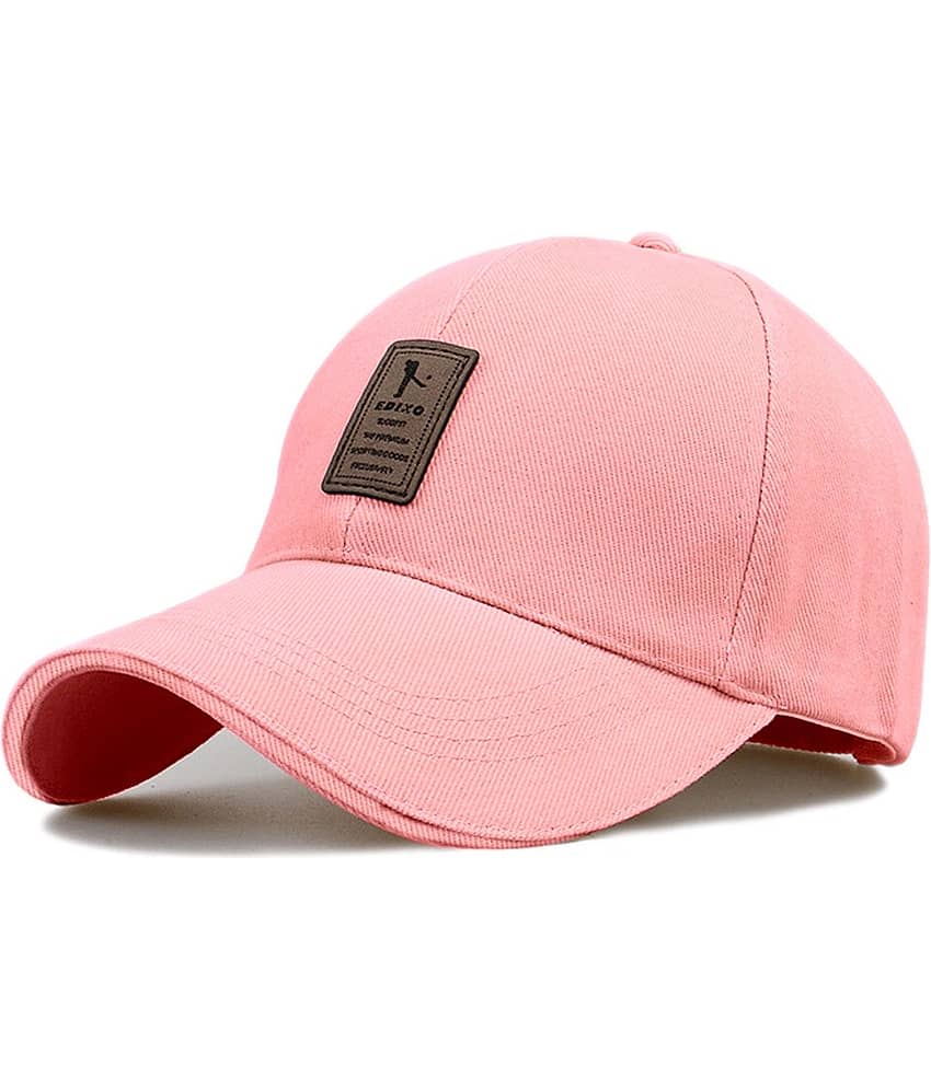 Bolax Pack of 2 Cotton Men's Cap ( Pink ) view 2