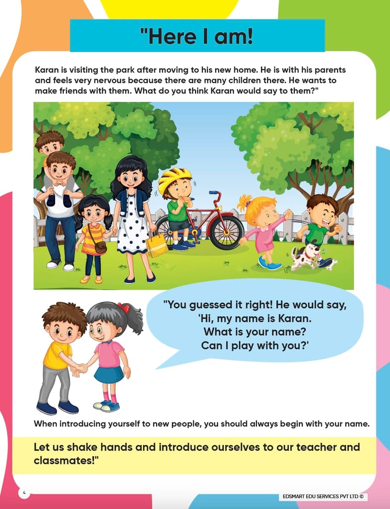 Edsmart Junior KG EVS book for Kids - Edsmart Tiny Explorer | EVS book 4 + years | CBSE Science book for LKG [Perfect Paperback] [Jan 01, 2024] Edsmart Edu Services Pvt Ltd view 2