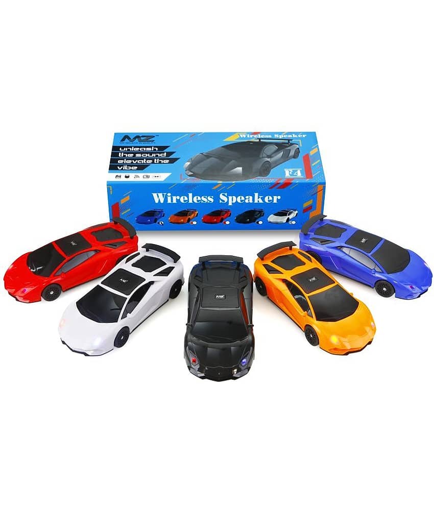MZ F4 5 W Bluetooth Speaker Bluetooth V 5.0 with SD card Slot Playback Time 6 hrs Red view 2