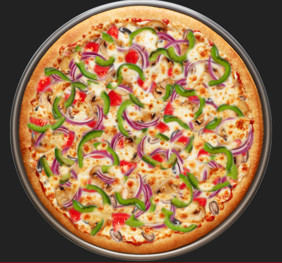 Veg Extra Vaganza Pizza Regular