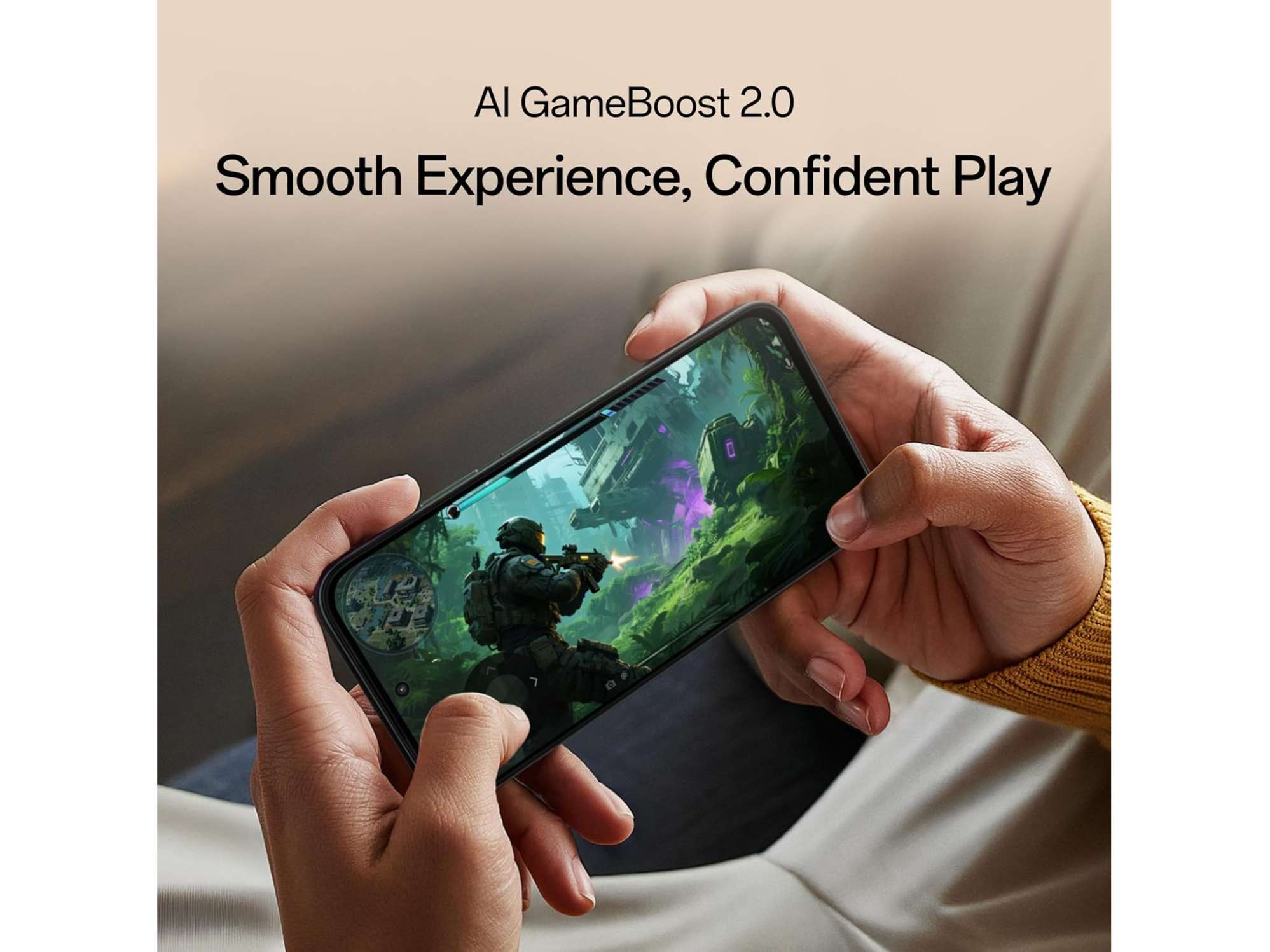 Oppo A6 5G Smartphone, 6GB RAM, 128GB Storage, Smooth Performance - Sakura Pink view 2