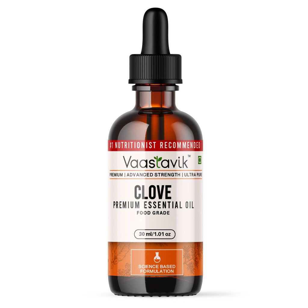Vaastavik Clove Essential Oil 30ml Food Grade