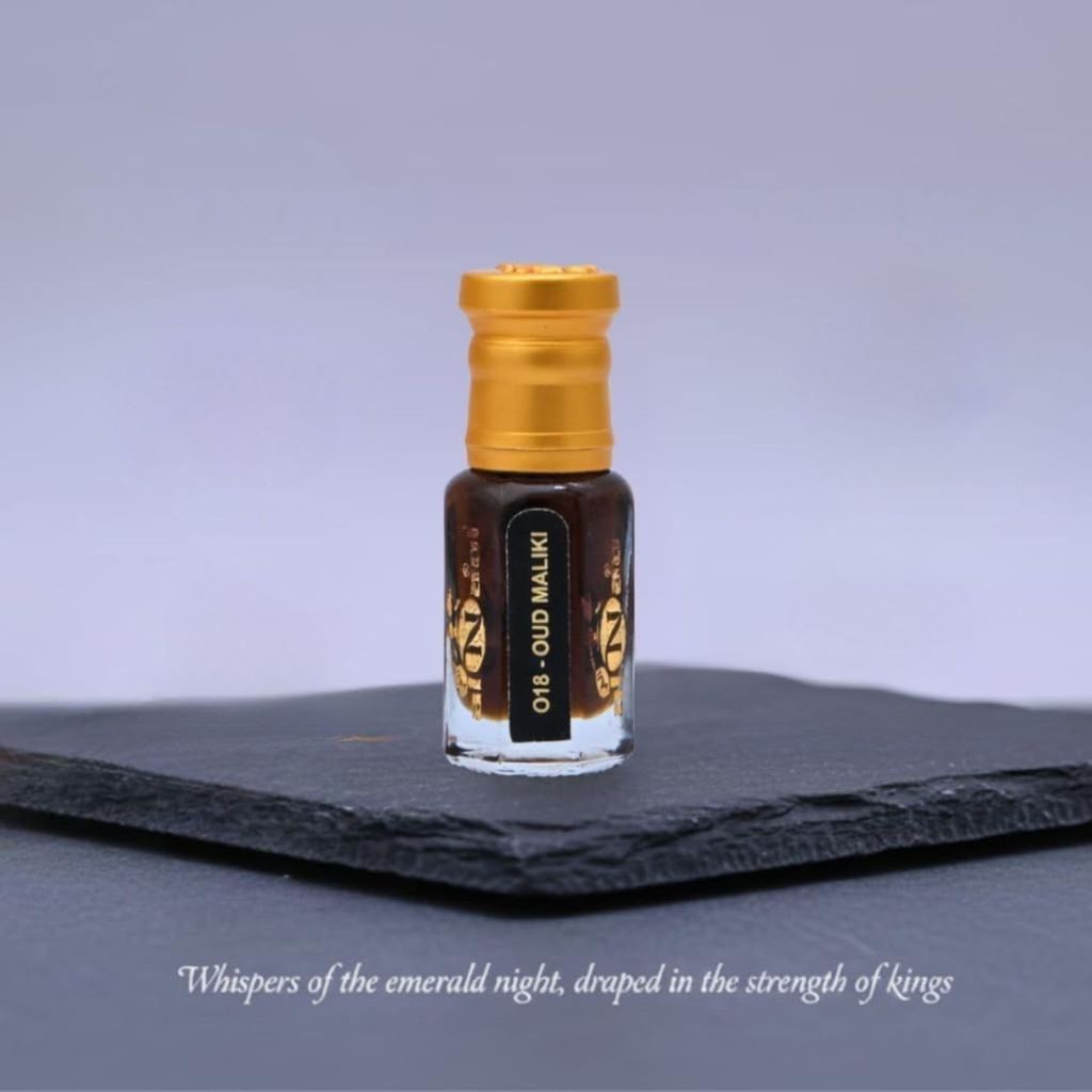 alNaqi Oudh Maliki 6ml - Arabian Oud Attar for Men, Traditional Middle Eastern Perfume Oil, Authentic Arabic Scent with Deep Oudh Athar view 2