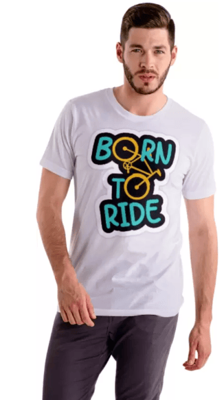Ikkay Fashion Men Typography Round Neck Reversible Poly Cotton White T-Shirt