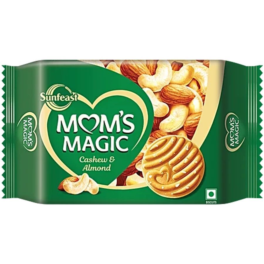Sunfeast Mom's Magic Cashew & Almond Biscuits, 560 g (5 N x 112 g each) - 560 mL - One Unit view 2