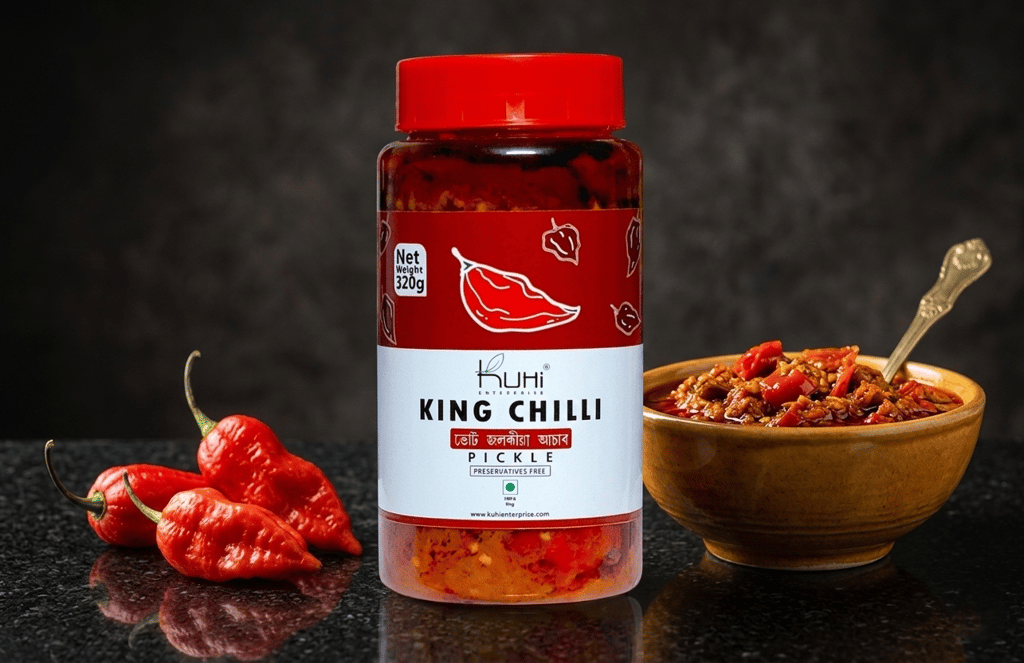 Kuhi's King Chilli Pickle | Preservatives Free | Organically grown view 2