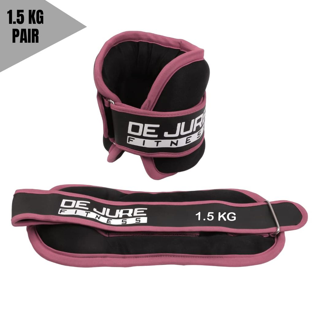 DE JURE FITNESS Ankle & Wrist Weight Set, Adjustable Strap view 2