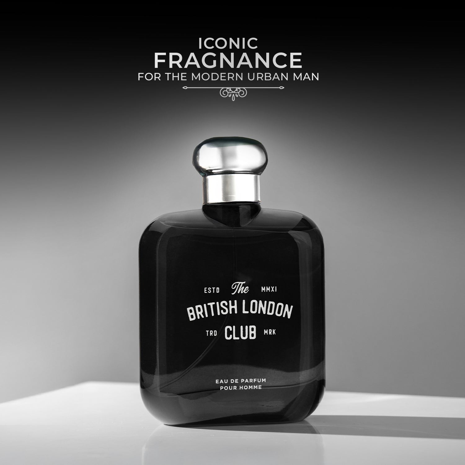 Laurelle London The British London Club Black Perfume For Men 100ml view 2