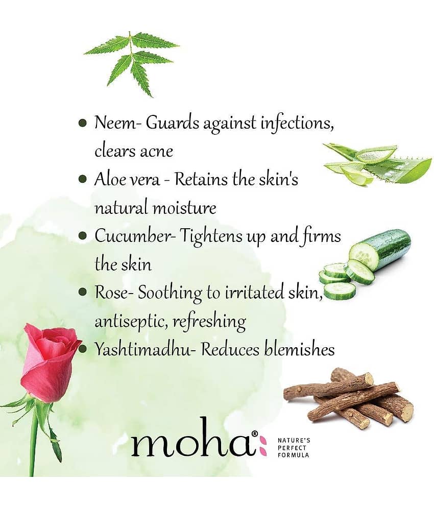 Moha Herbal Facewash 200ml view 2