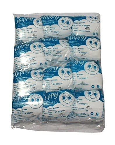 RAKA'S HAPPY Cotton Presents Absorbent Cotton wool 50g. Roll For Makeup Remover, Beauty, Adult & Baby Care Bacteria Free (Pack of 12) view 2