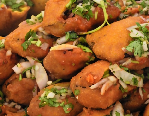Stuffed Mirchi Bajji [4 Pieces] – Crispy Spicy Snack