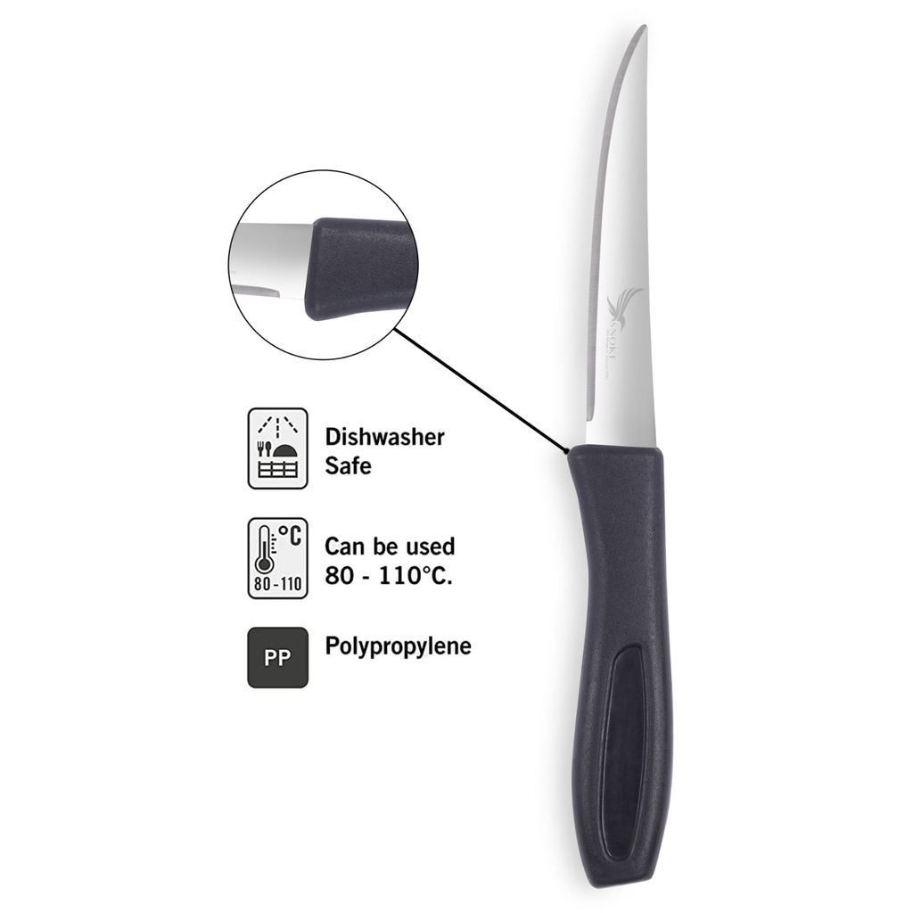 SNOKE® Stainless Steel Kitchen Knife For Home Use , Curve Knife , 1 piece , silver view 2