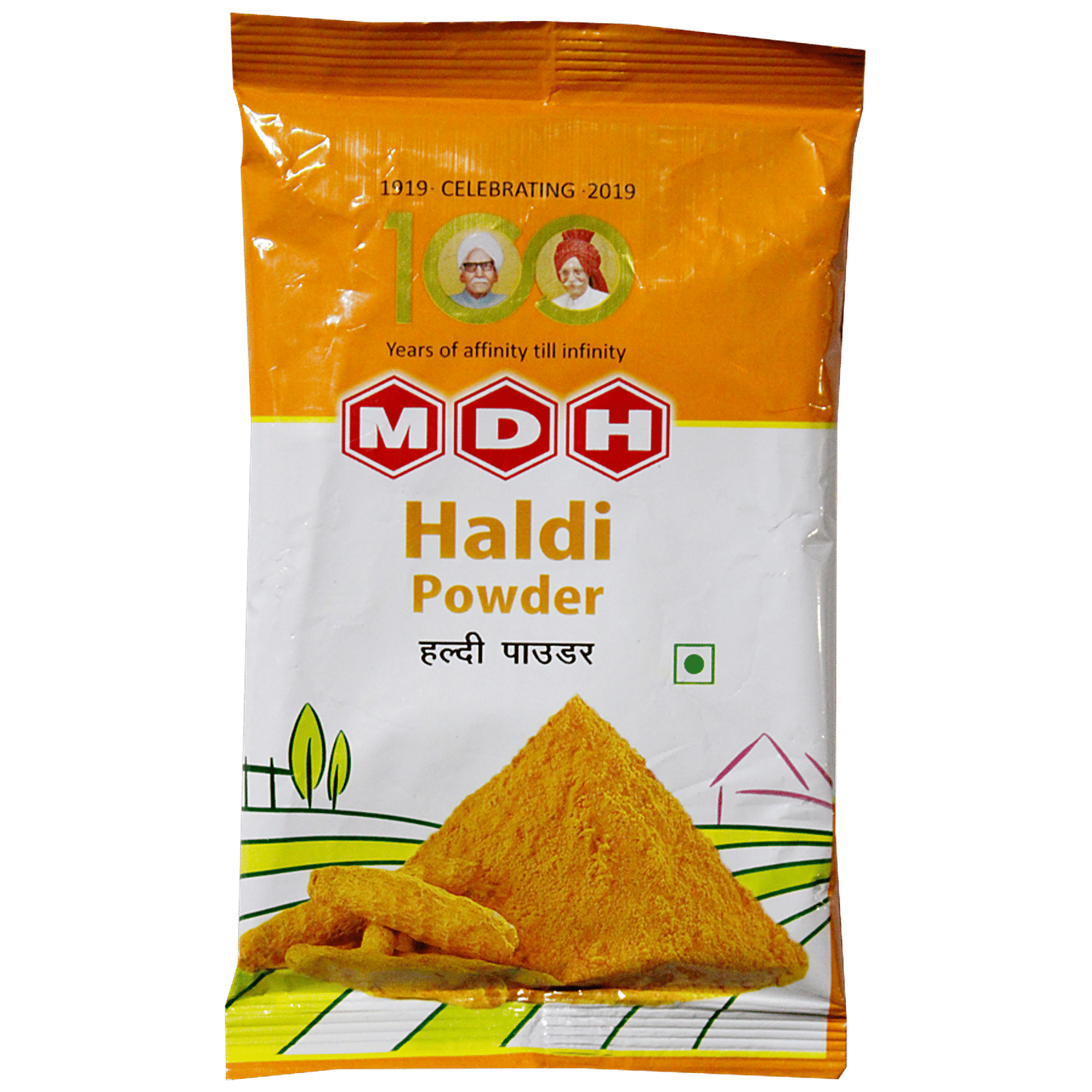 Mdh Powder - Haldi, 100 G Poly Pack view 2