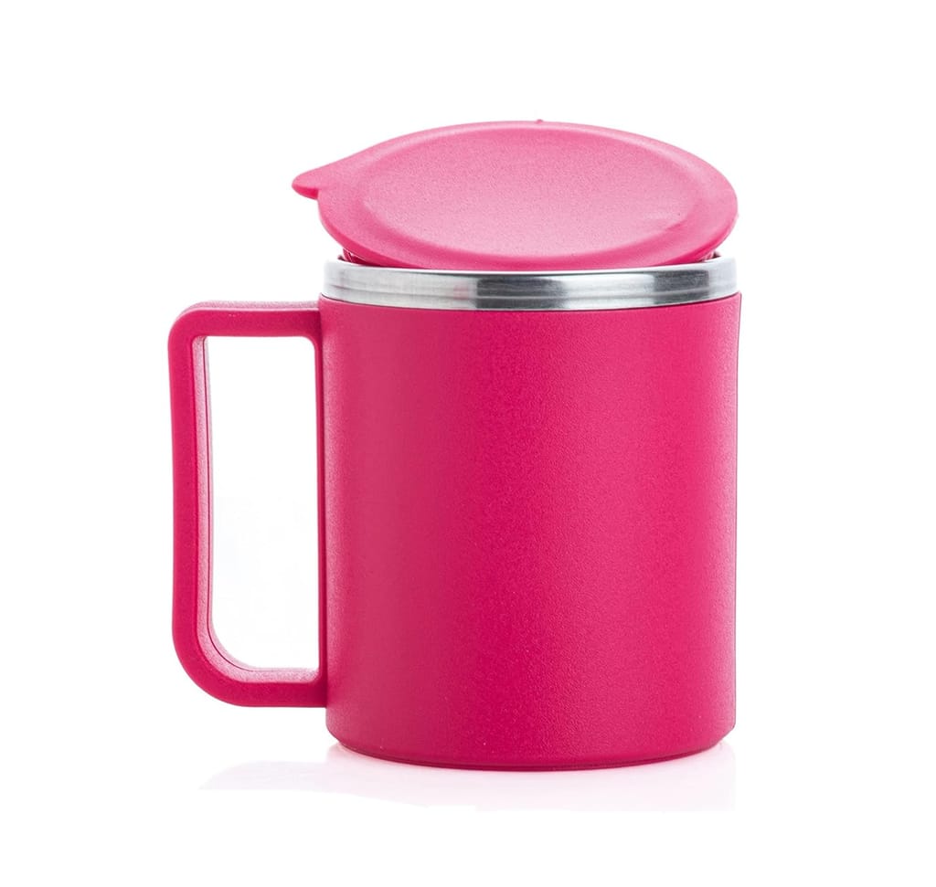 Pink Happy Mug view 2