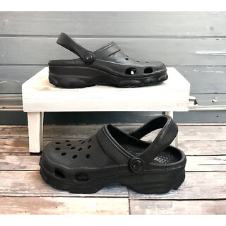 Eastern Club Comfort Anti-Skid Clogs Sandal For Men (Black) view 2