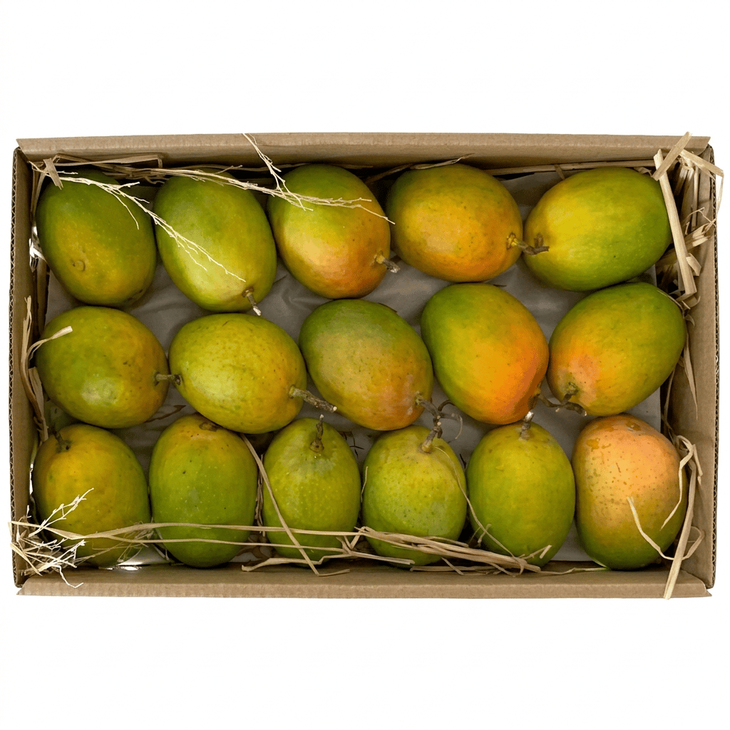 20 No.s Alphonso Hapus Mangoes - Ripened Box