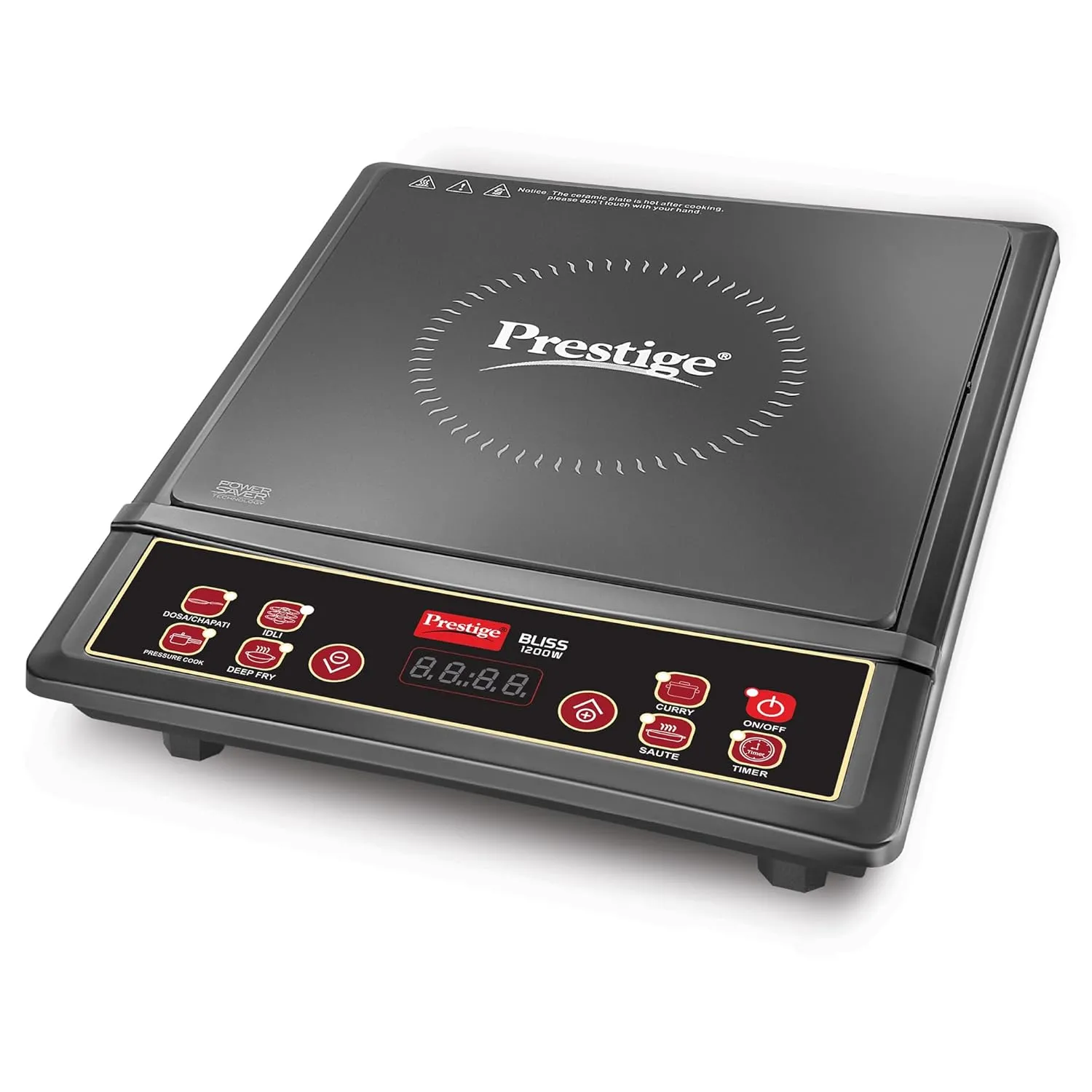 Prestige Induction Cooktop -Bliss 1200 W,Black