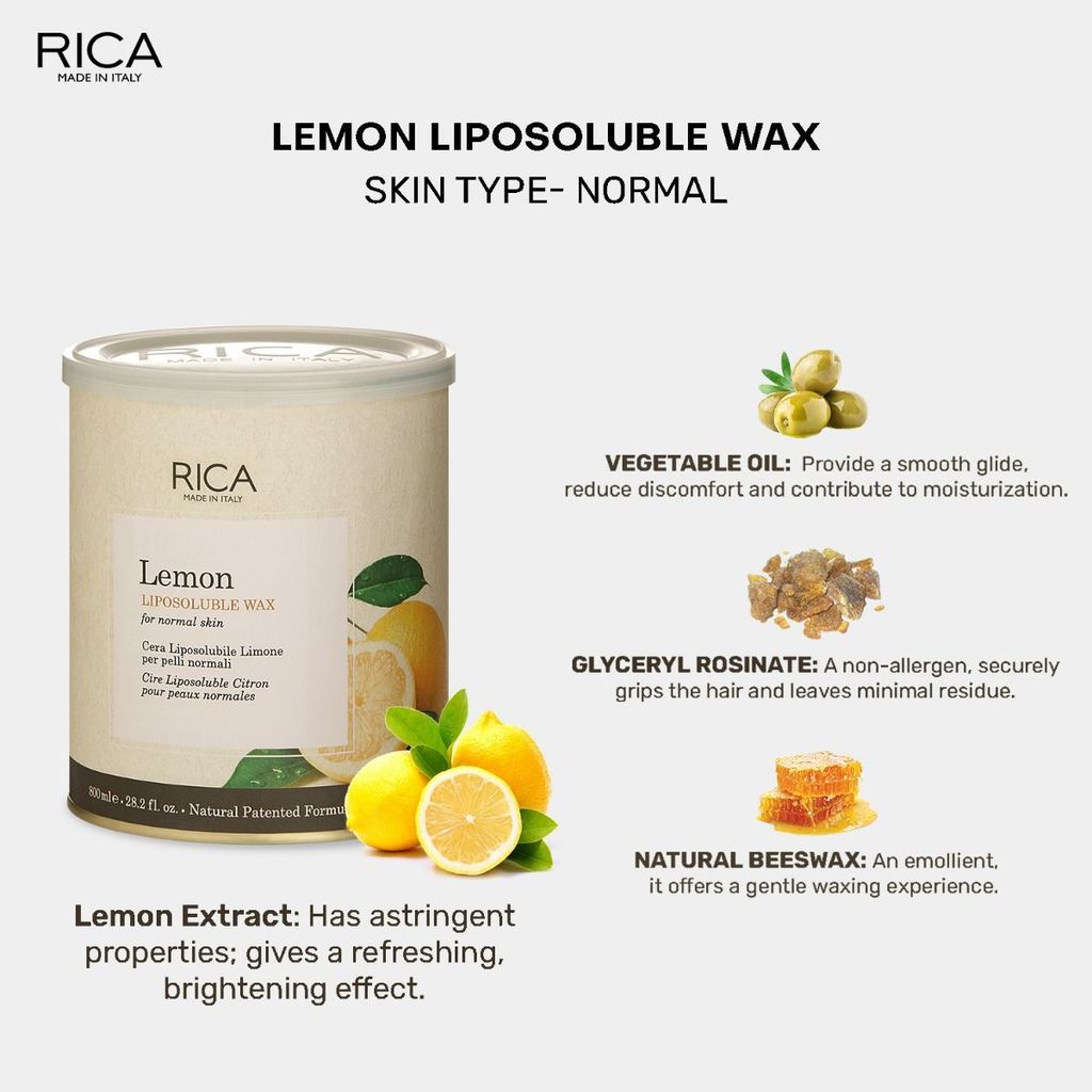 Rica Lemon Wax (800 ml) view 2