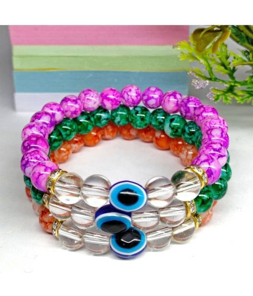 DAIVYA WELLNESS - Multicolor Bracelet ( Pack of 3 ) view 2