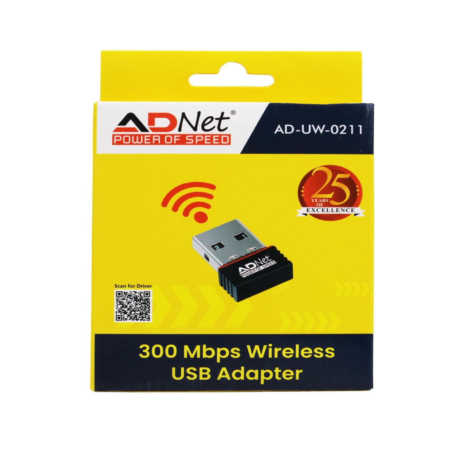 Wireless USB 2.0 300mbps for PC,Laptop,Desktop Wireless Network Dongle view 2