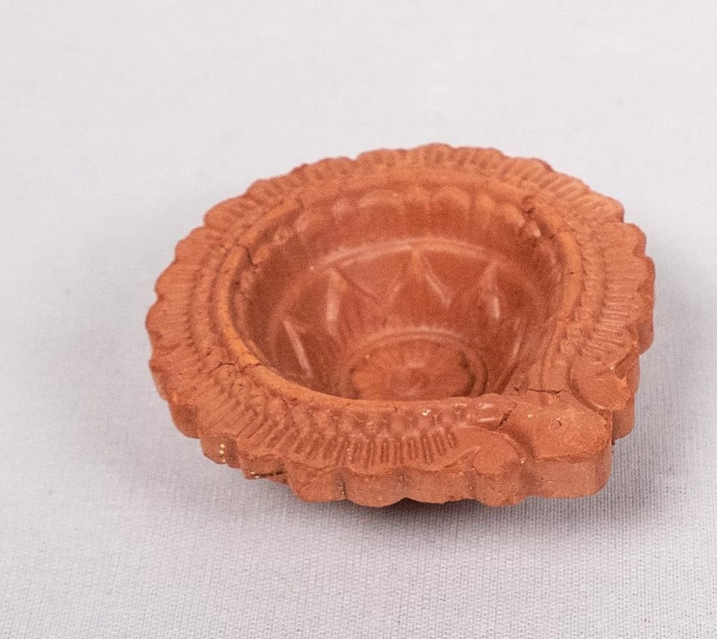 sonchiraiya Earth Clay cart-diyas view 2
