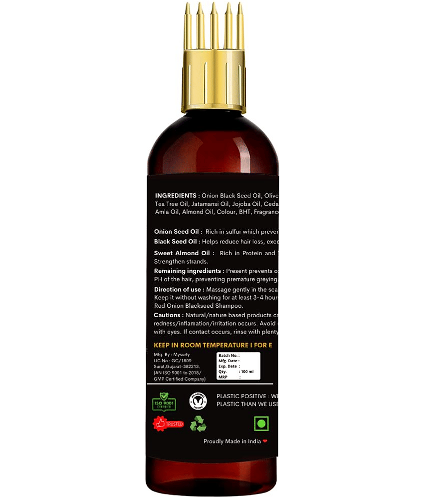 Phillauri - Anti Hair Fall Onion Oil 100 ml ( Pack of 1 ) view 2