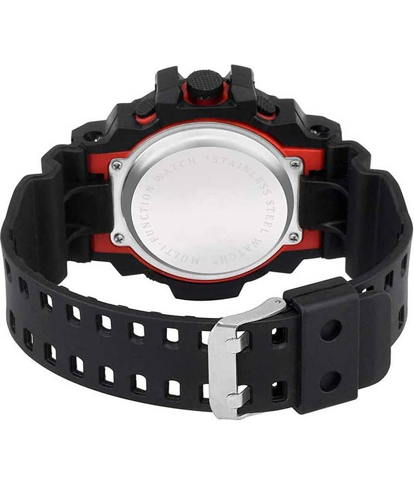 Trex Black Silicon Digital Men's Watch view 2