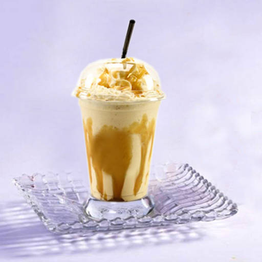 Butterscotch kulfi shake