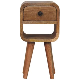 Extra Mini Oak-ish Curve Lower Bedside view 2