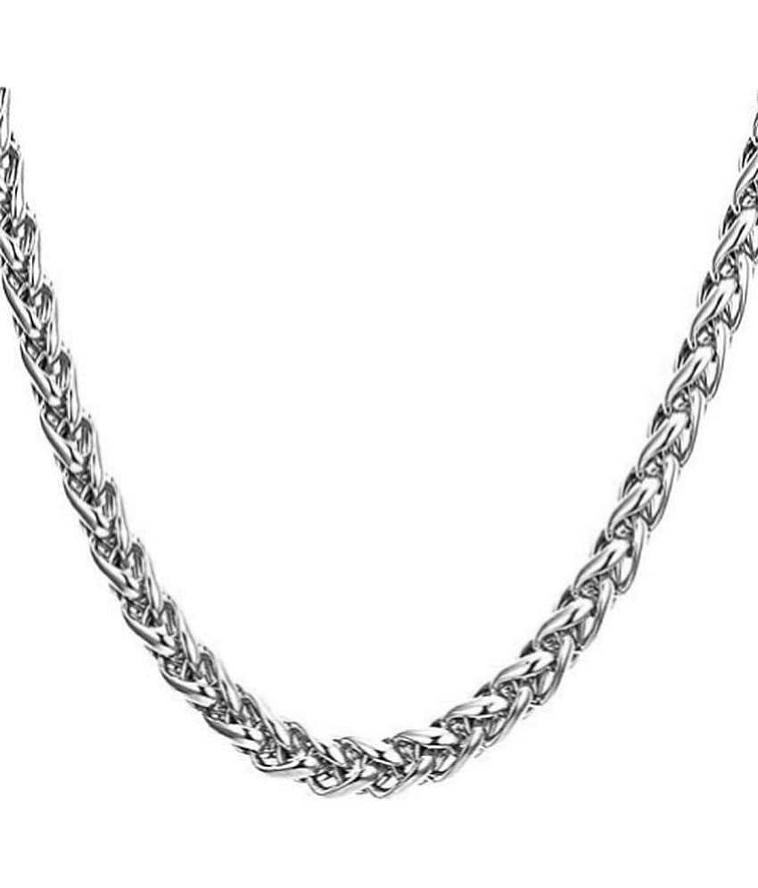 HEER COLLECTION Silver Plated Chain ( Set of 1 ) view 2