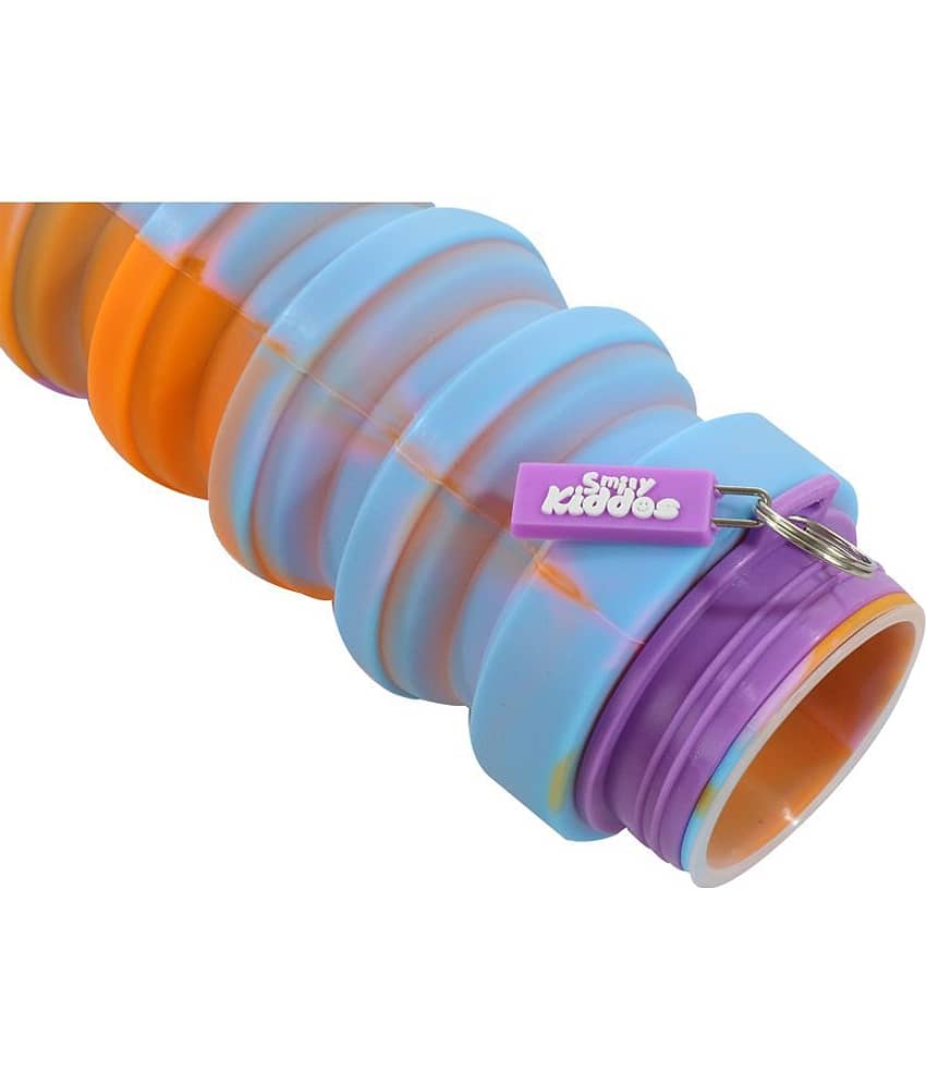 Smily Kiddos Silicone Expandable Bottle - Violet view 2