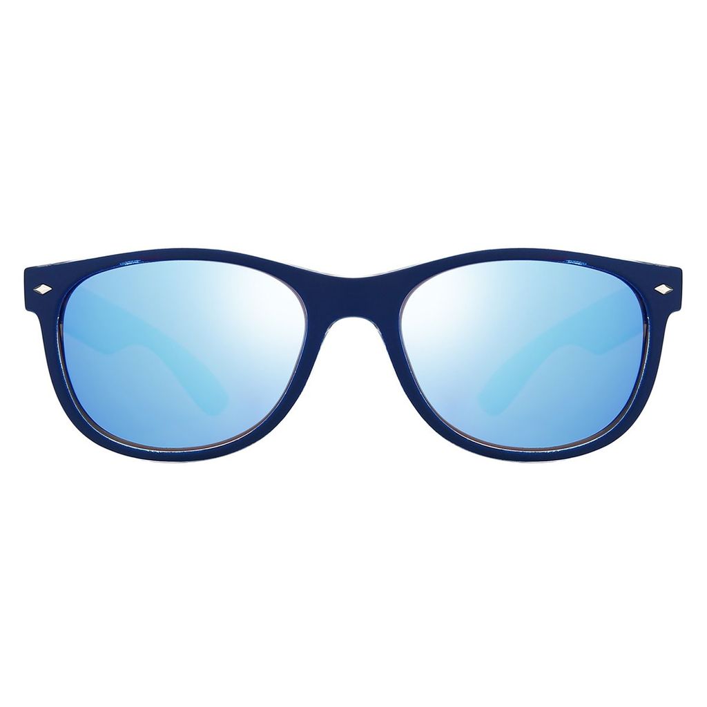 PARIM Polarized Unisex Wayfarer Sunglasses Blue Frame / Blue Lenses | SKU 1290 C1 view 2