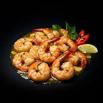 Butter Garlic Prawns
