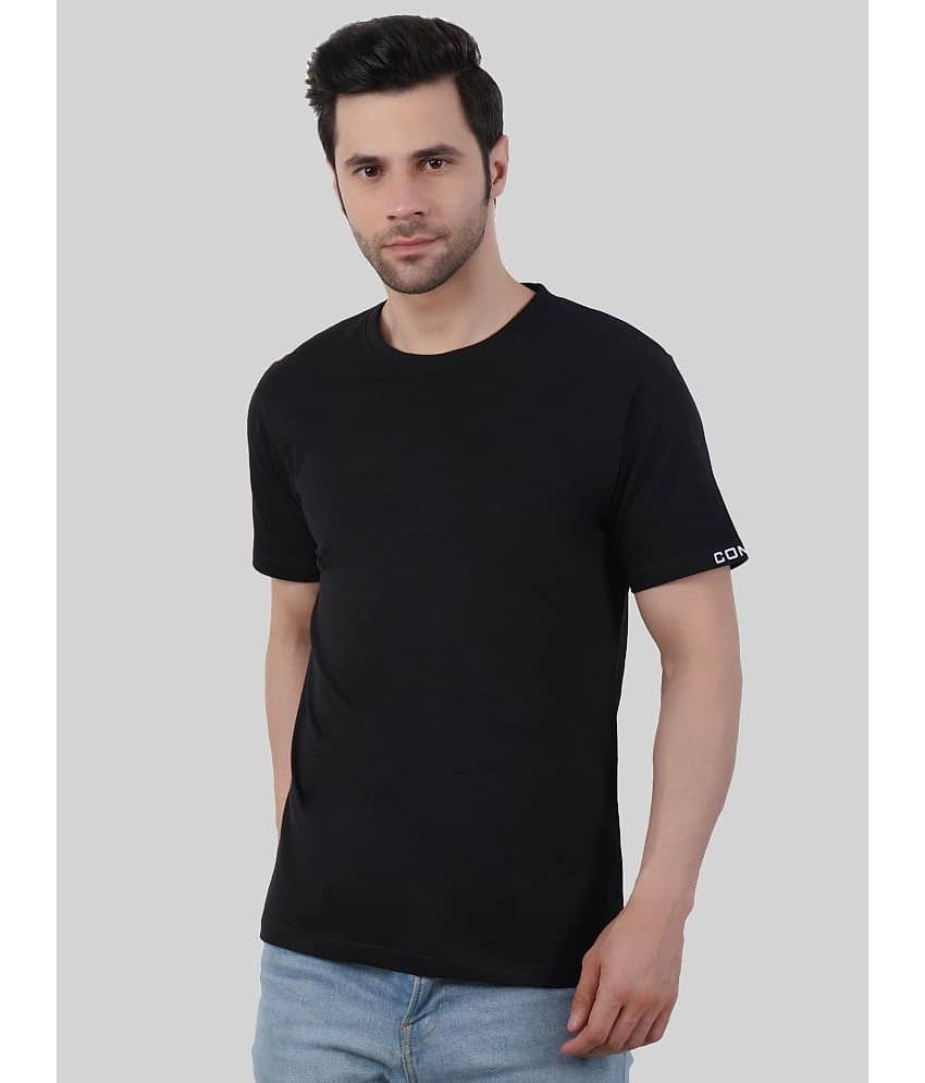 Comey Pack of 3 100% Cotton Regular Fit Men's T-Shirt ( Multicolor ) view 2