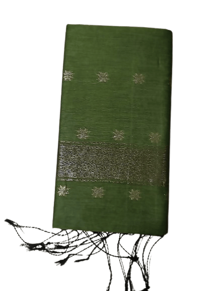 Kalyani Cotton Saree for Women | Soft Pure Cotton Saree with Blouse Piece | Traditional Daily Wear Handloom Style Saree | Lightweight Breathable Cotton Saree for Office, Casual & Festive Wear view 2