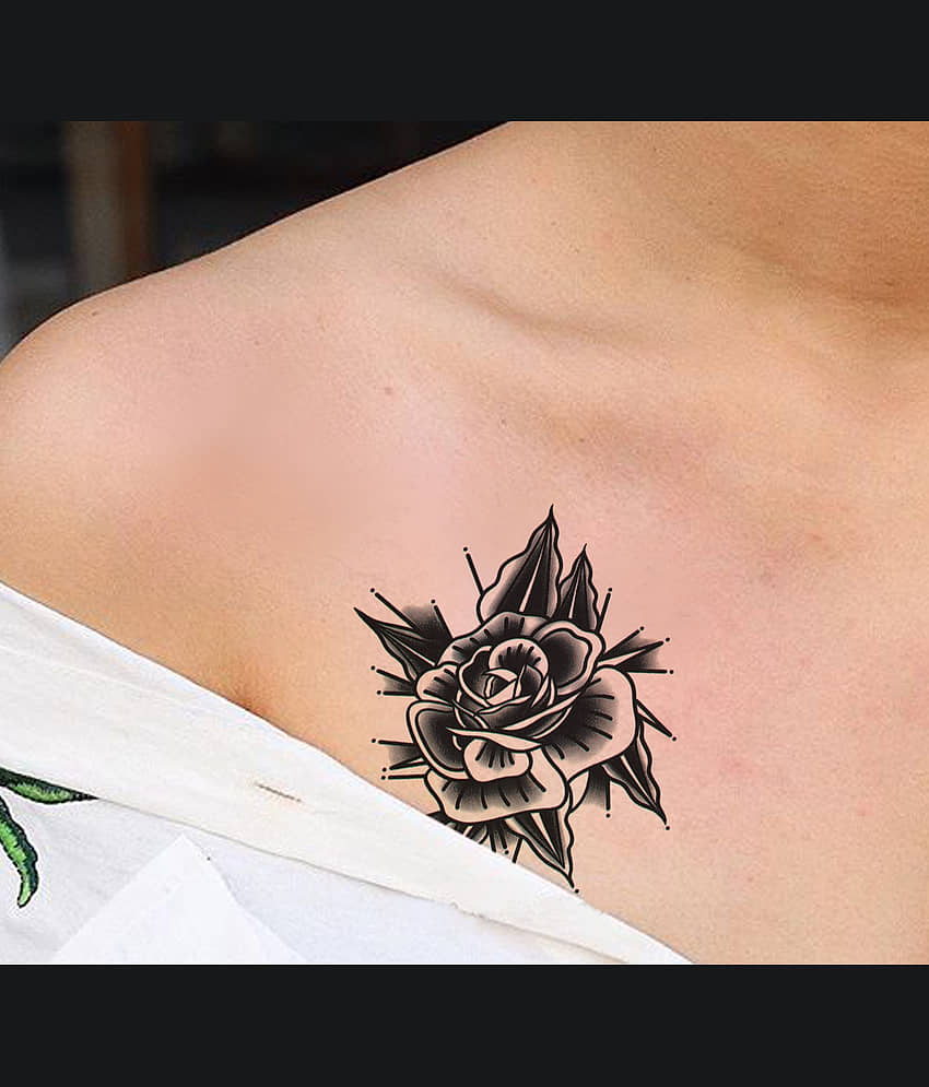 The Canvas Arts Realistic Look Waterproof Temporary Tattoo Sticker Body Tattoo view 2