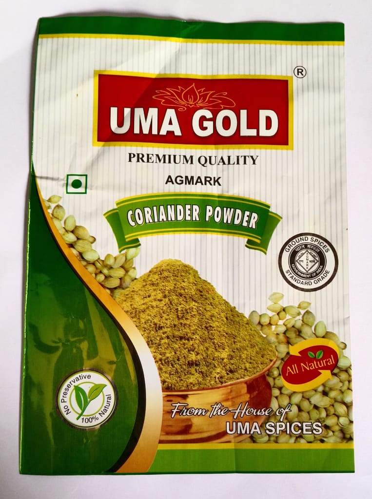 "Uma Gold Premium Quality Coriander Powder 200 Grams" view 2