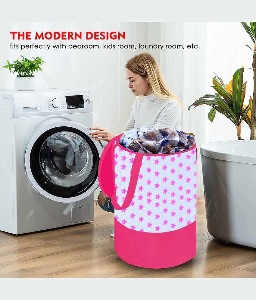 SH NASIMA Red Laundry Bag view 2