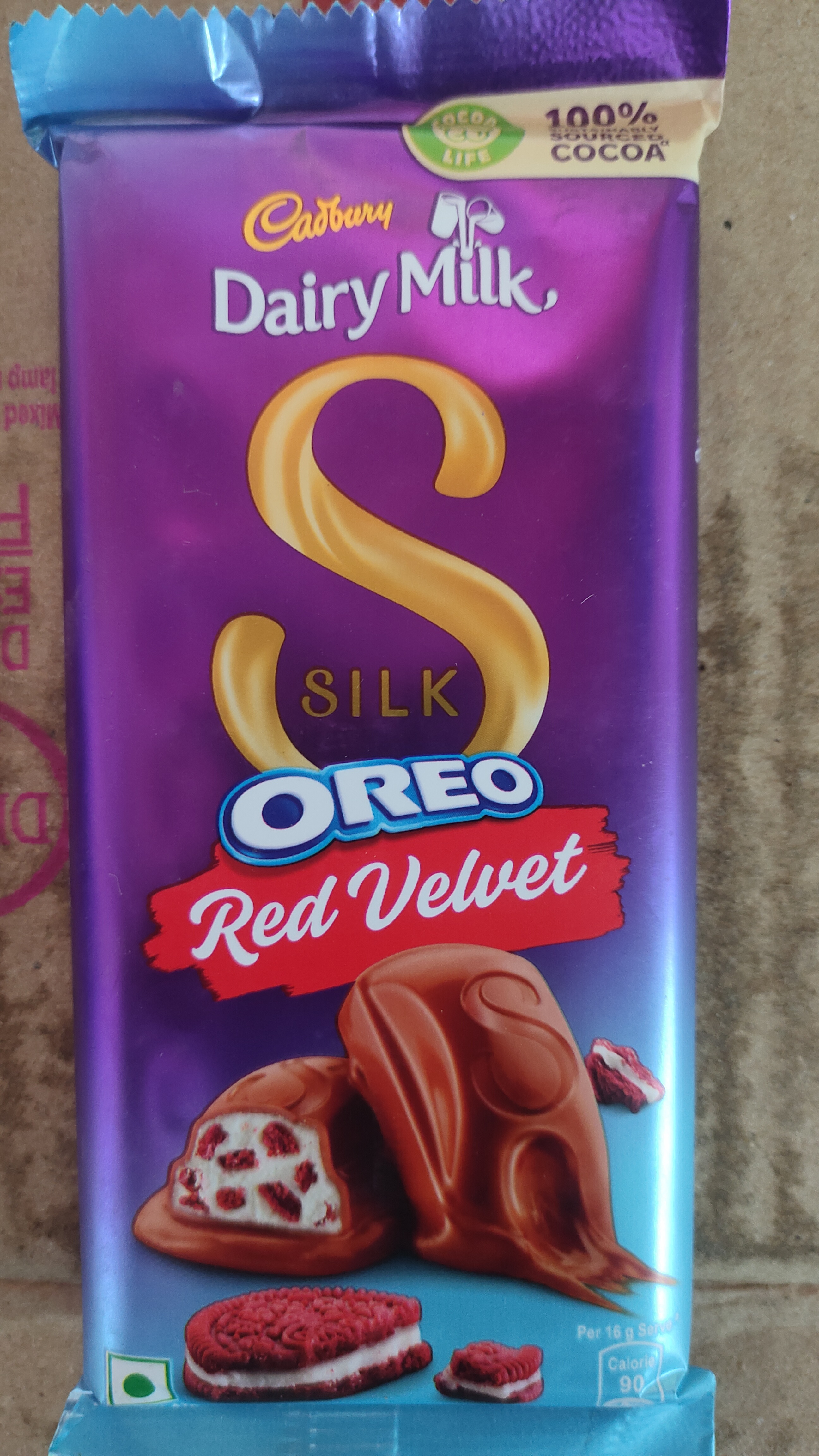 Cadbury dairy milk silk oreo red velvet
