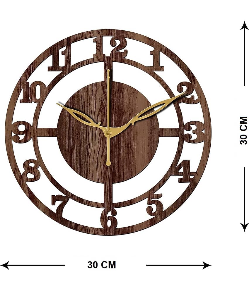 SKYVILLA Circular Analog Wall Clock view 2