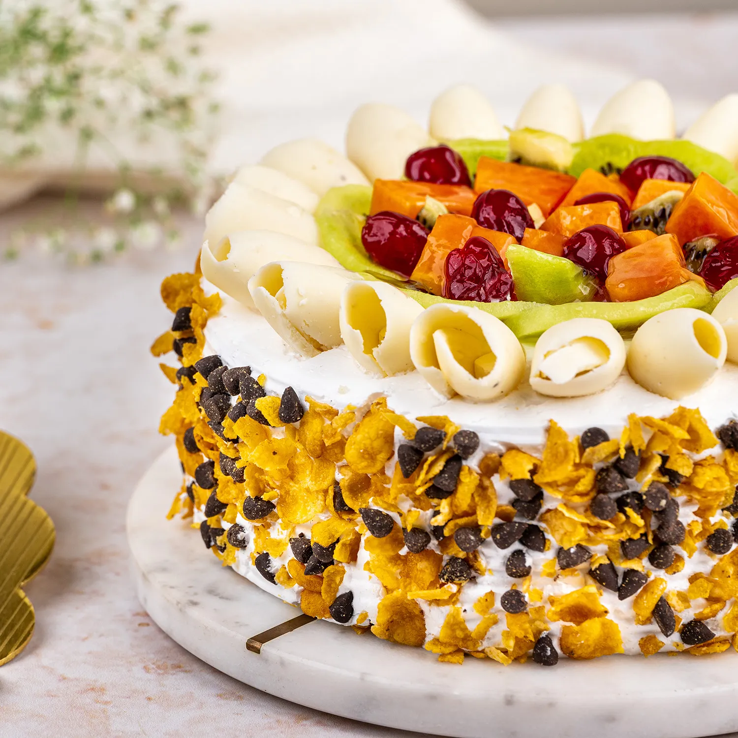 Fruit Overload Cake- Half Kg view 2