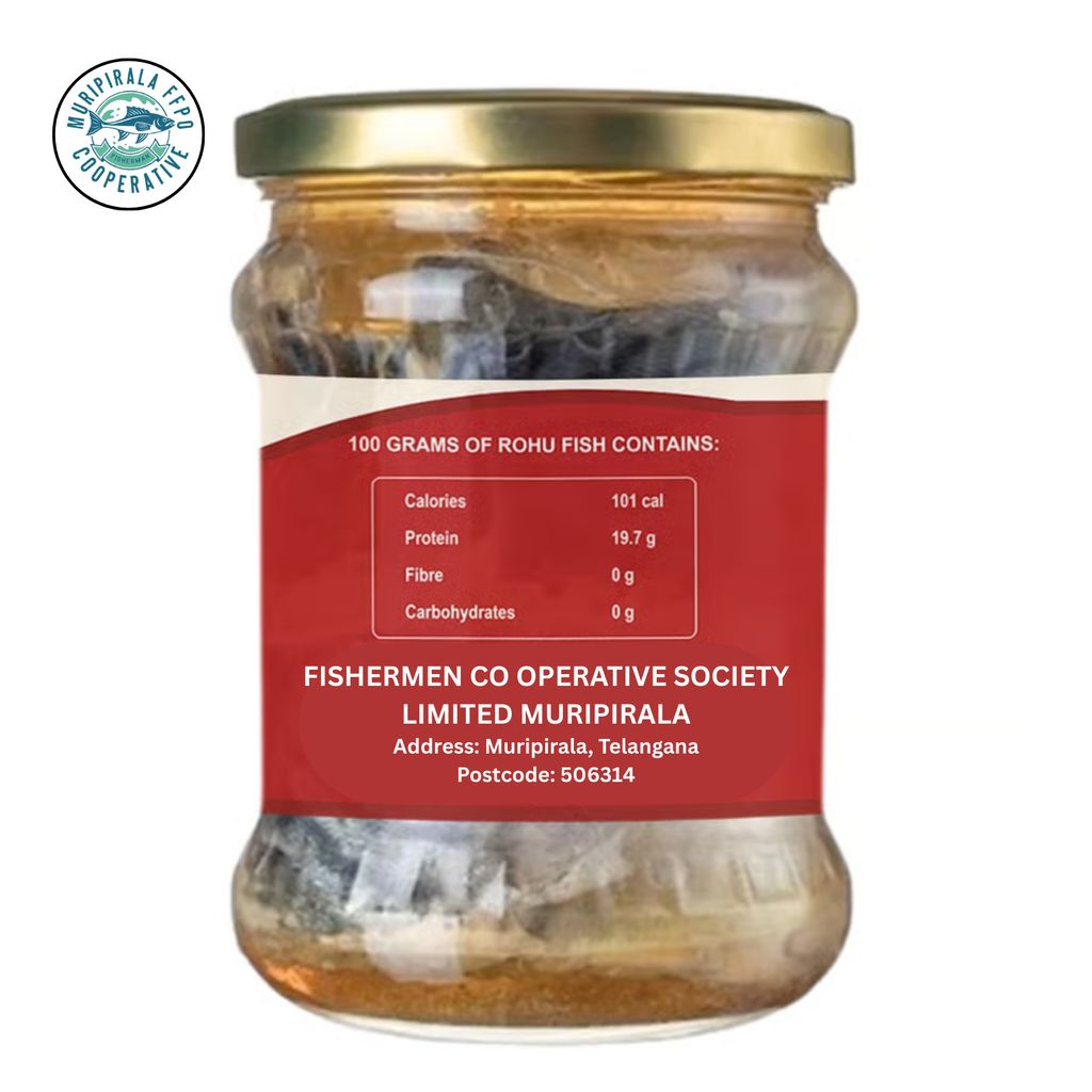 MURIPIRALA FFPO Rohu Fish Pickle - Authentic Indian Non-Veg Delicacy view 2