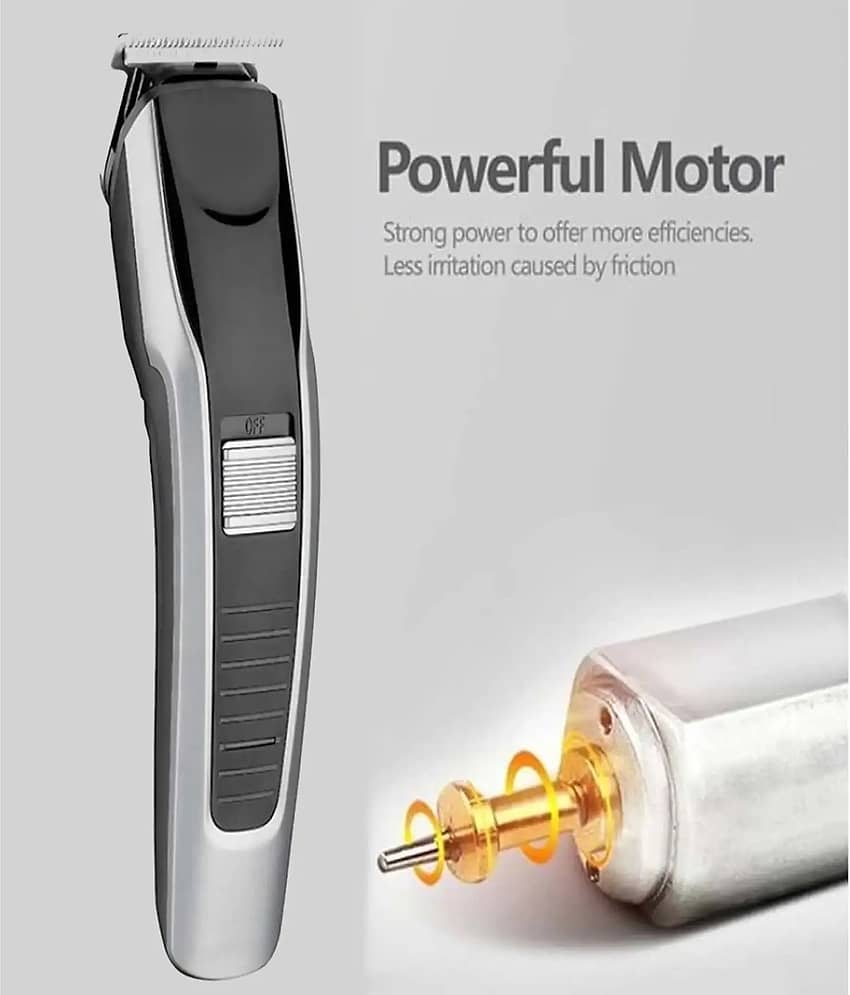 wagari 538 Trimmer Black Cordless Beard Trimmer With 240 minutes Runtime view 2