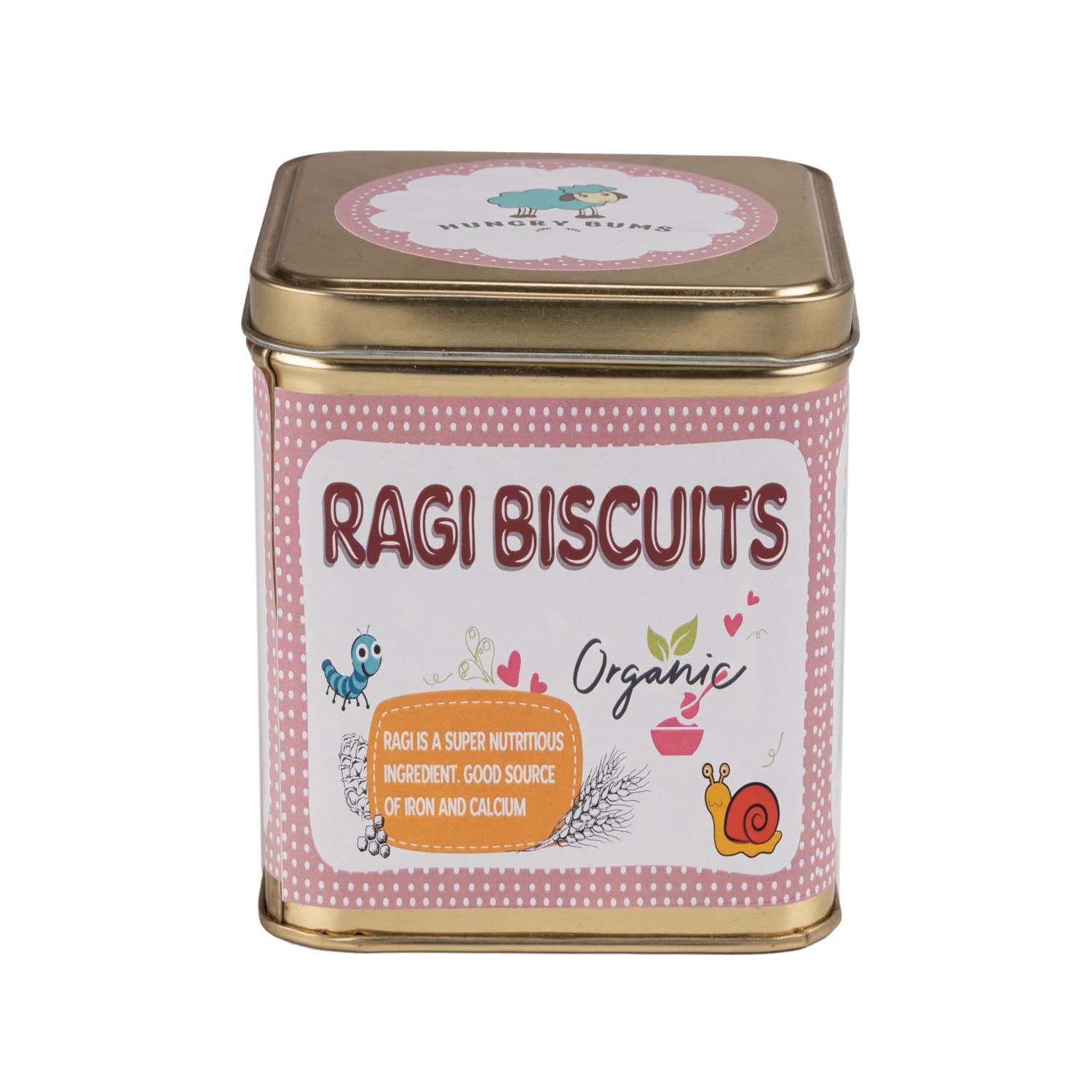 Hungry Bums Ragi Biscuits, 350 gm