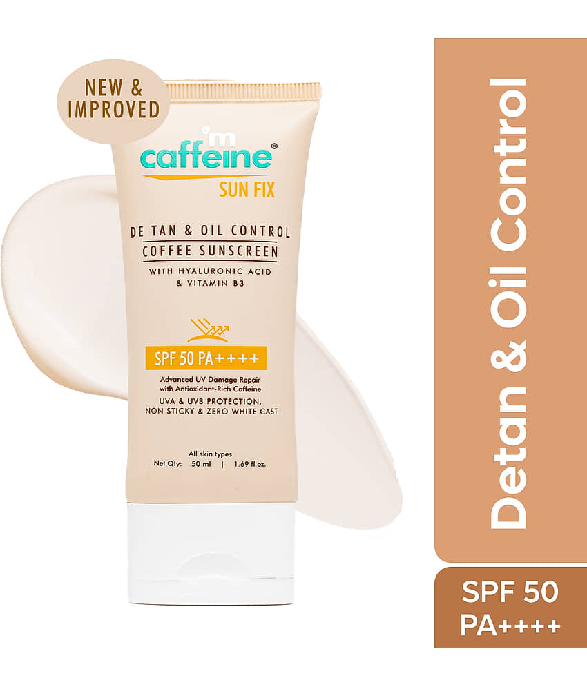 mCaffeine Coffee Sunscreen SPF 50 50ml (Pack of 1) view 2
