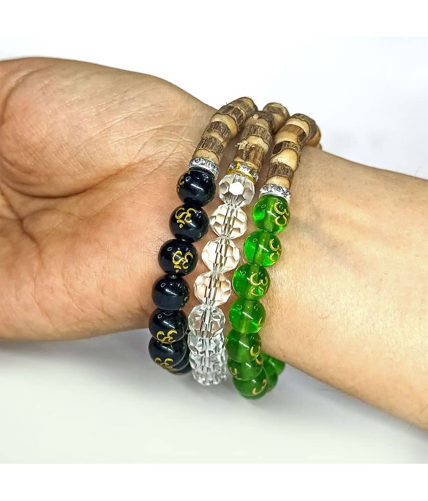 DAIVYA WELLNESS - Multicolor Bracelet ( Pack of 3 ) view 2