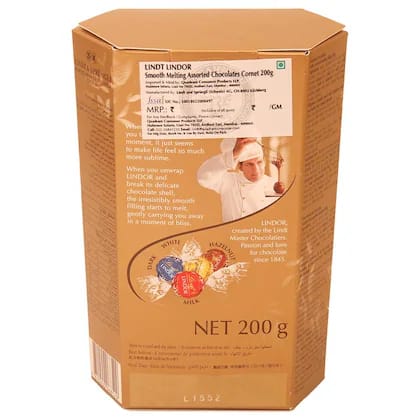 Lindt Lindor Assorted Smooth Chocolate Truffles 200grams view 2
