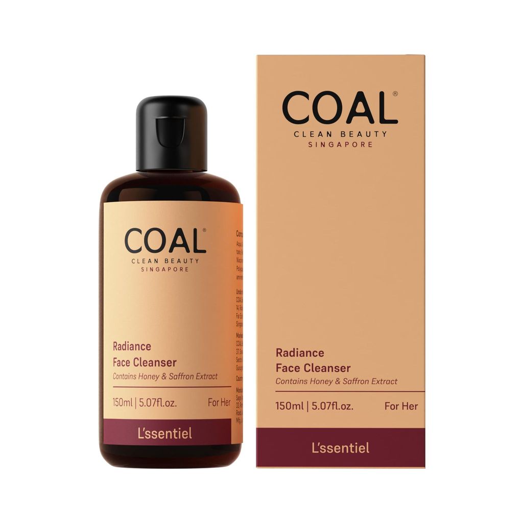 COAL Clean Beauty Radiance Face Cleanser - | Honey Saffron Extract Cocamidopropyl Betaine Decyl Glucoside Glycerin Deeply Cleanses Moisturises & Hydrates Women Skin All Types view 2