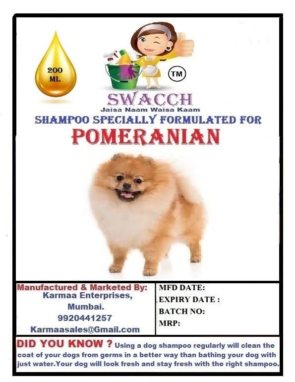 SWACCH Premium Shampoo for Pomeranian (200ML) (Pack of 2) Rose view 2